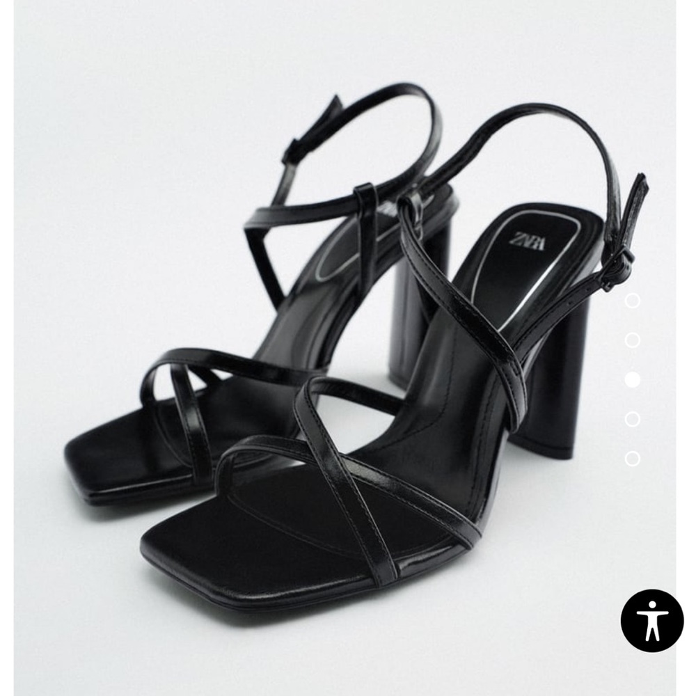 Zara Heeled Strappy Sandels